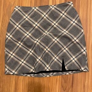Abercrombie & Fitch Plaid Skirt